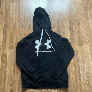 Woman’s small Under armour hoodie black and white